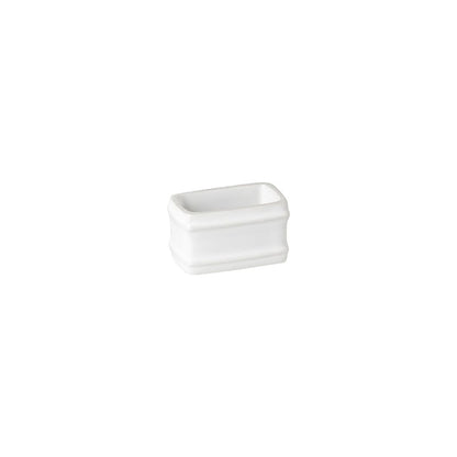 Set de 4 Anillos Friso Blanco para Servilletas