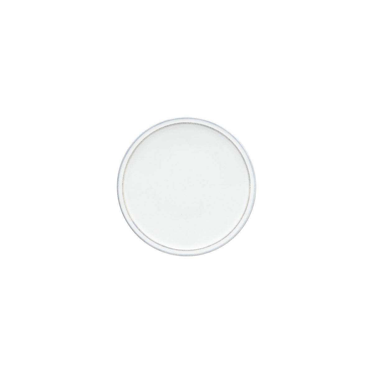 6 Platos de Pan Friso 16 cm Blanco