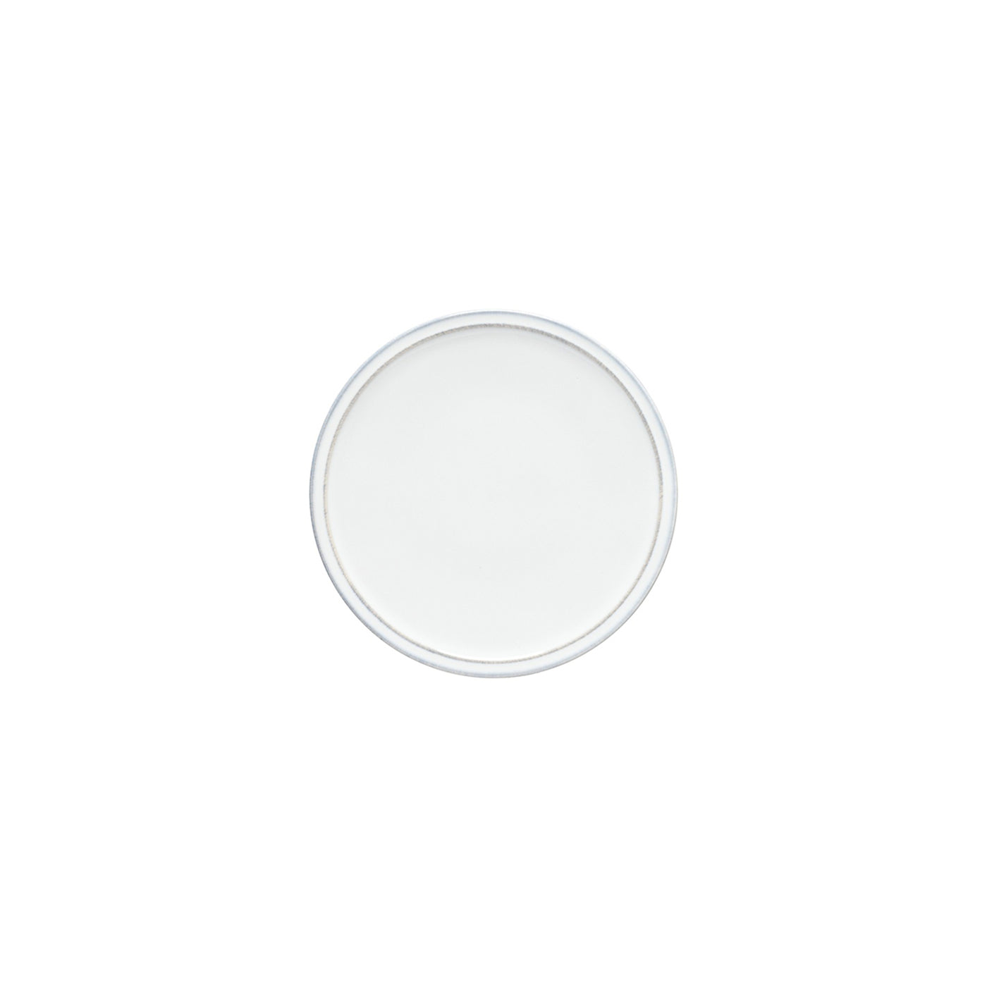 6 Platos de Pan Friso 16 cm Blanco