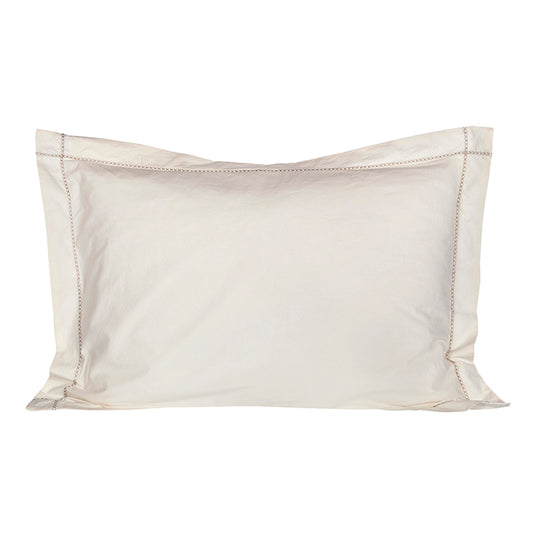Funda Almohada Percal Tanger Broken White 50x70 cm
