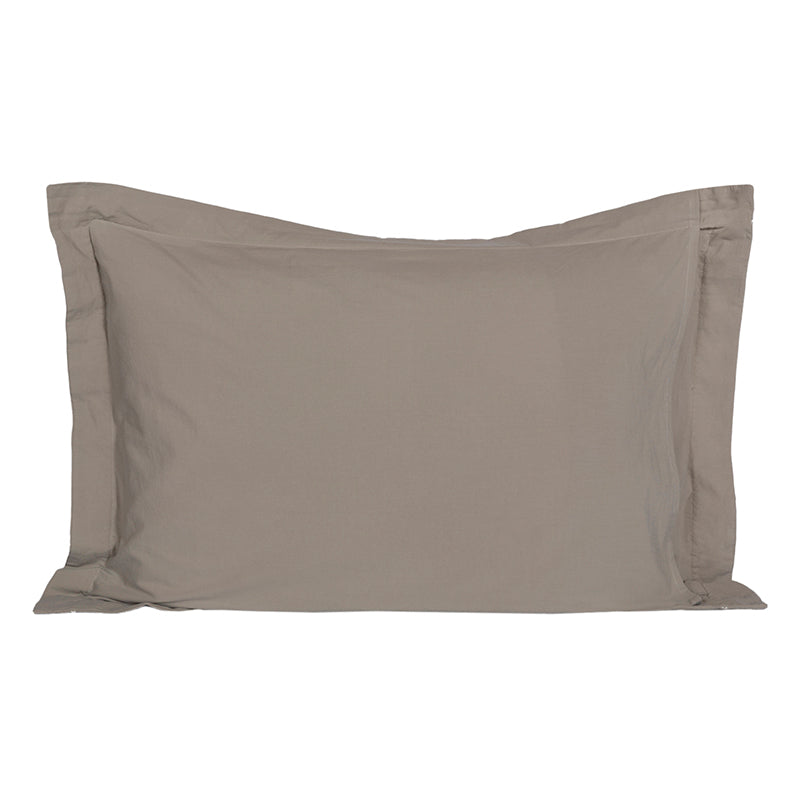 Funda Almohada Percal Tanger Grey 50x70 cm