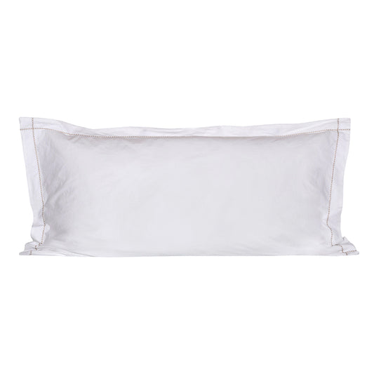 Funda Cojín Percal Tanger White 55x110 cm