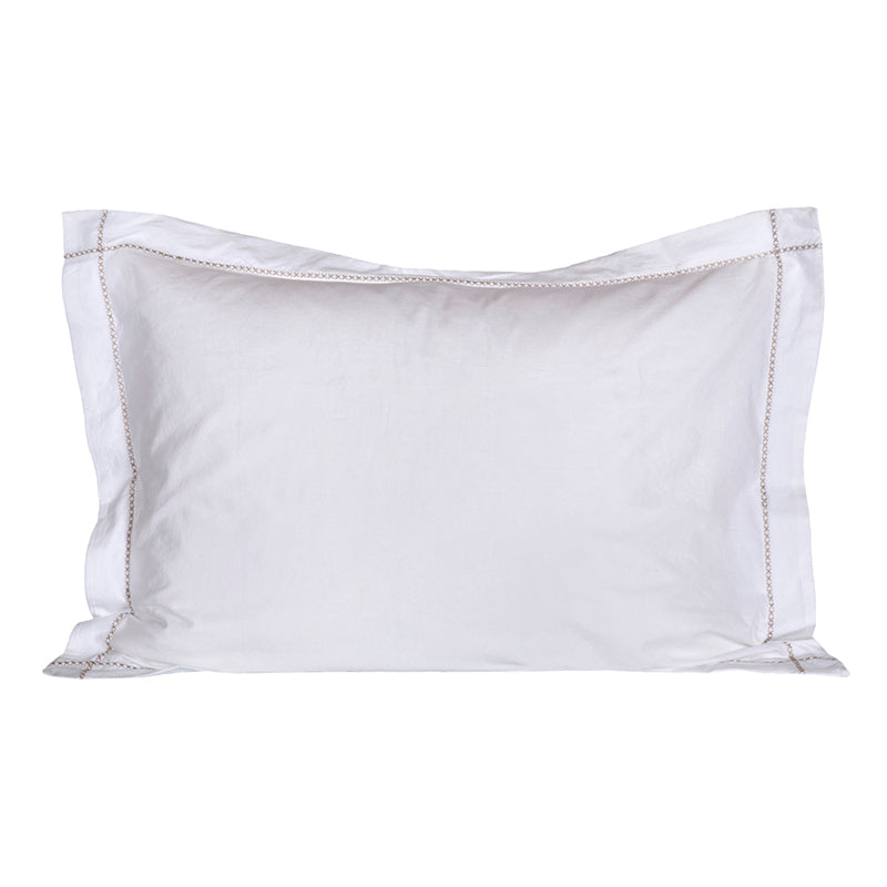 Funda Almohada Percal Tanger White 50x70 cm