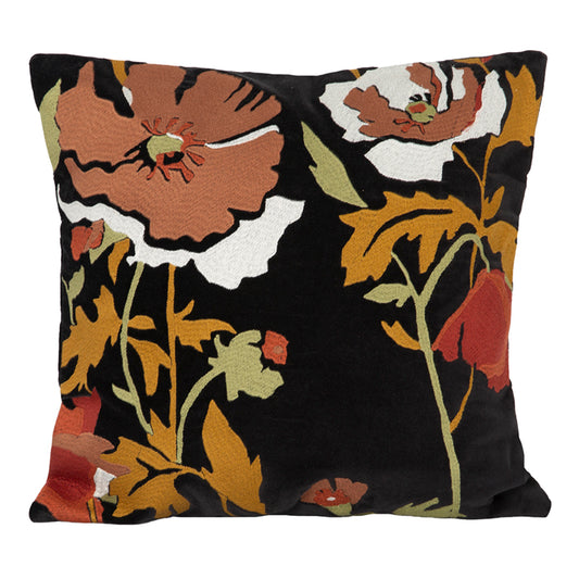 Funda Velvet Bristol Noir 45x45 cm