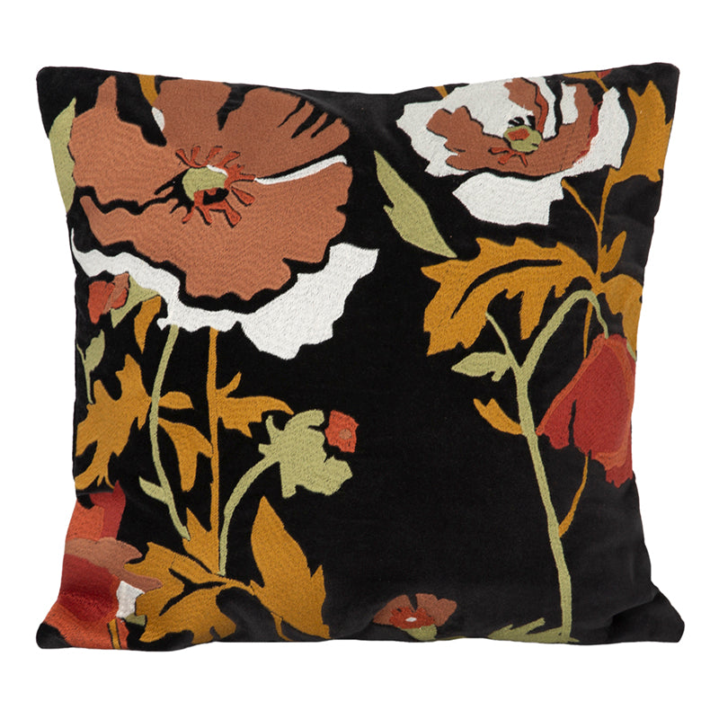 Funda Cojín Velvet Bristol Noir 45x45 cm
