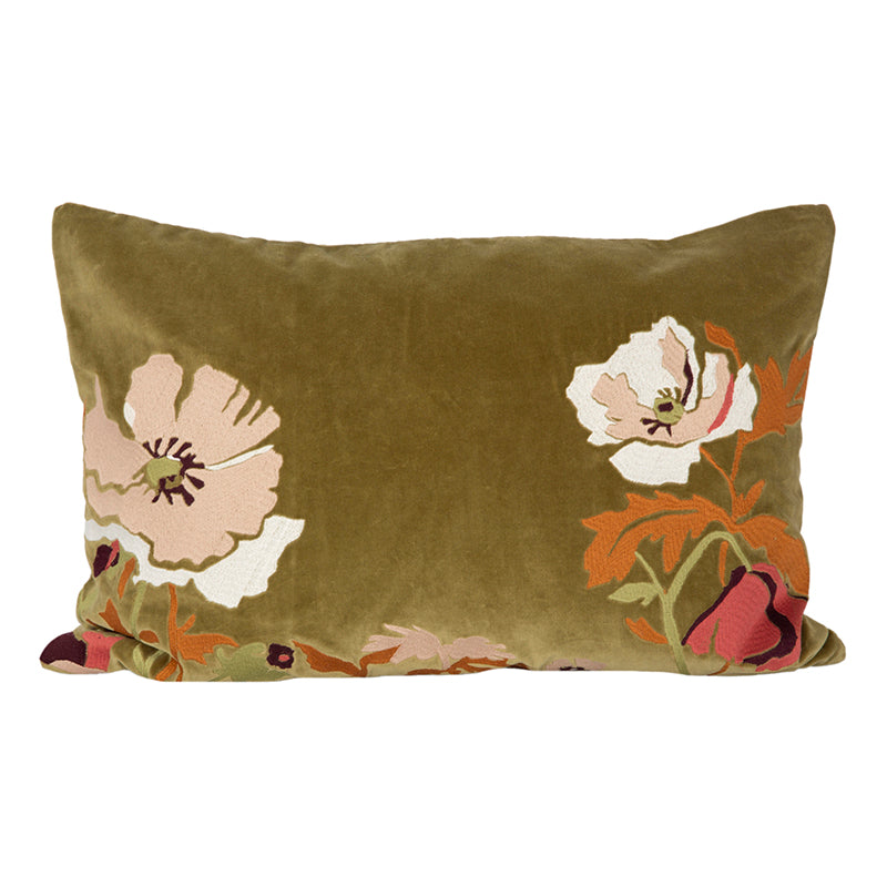 Funda Velvet Bristol Olive 50x70 cm