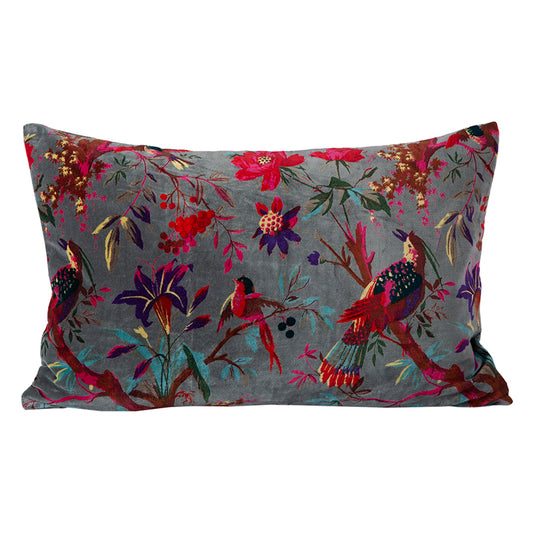 Funda Cojin Velvet Birdy Pigeon 40x60 cm