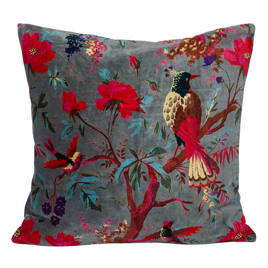 Funda Cojin Velvet Birdy Pigeon 45x45 cm