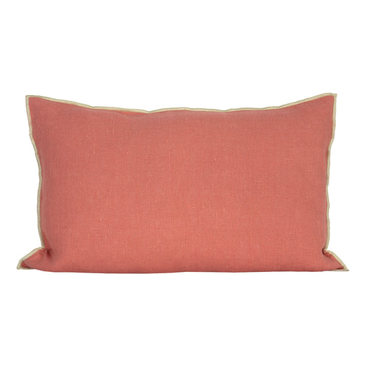 Funda Cojín Lino Chennai Bois de Rose 40x60 cm