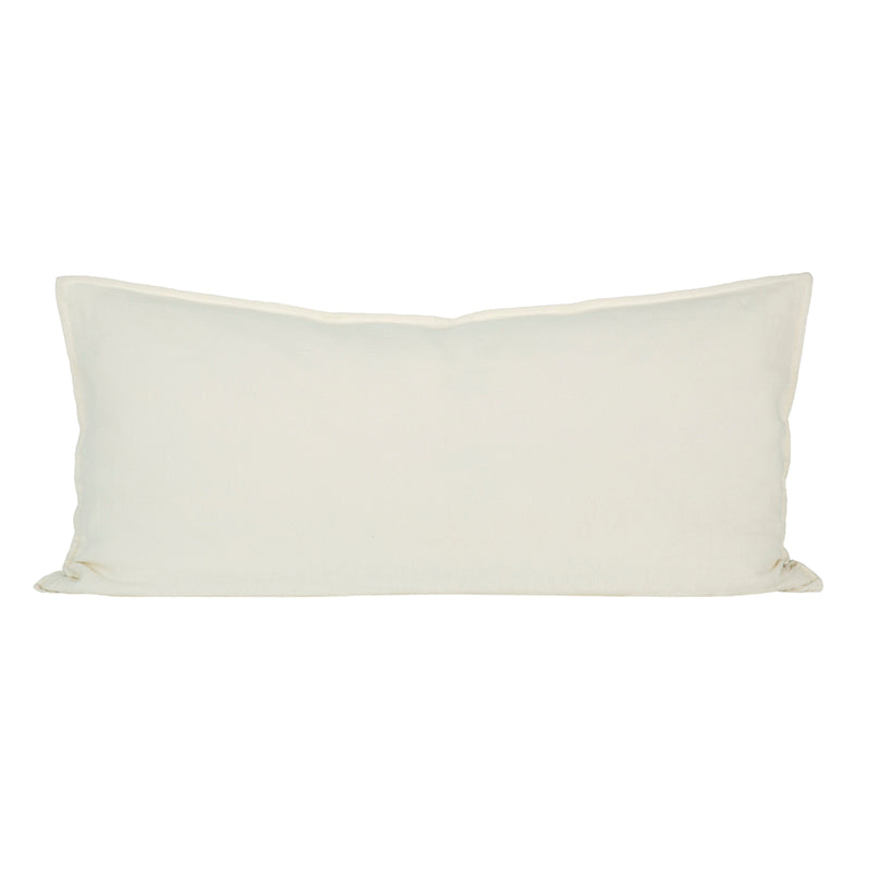 Funda Cojín Lino Cergy Marfil/Natural 55x110 cm