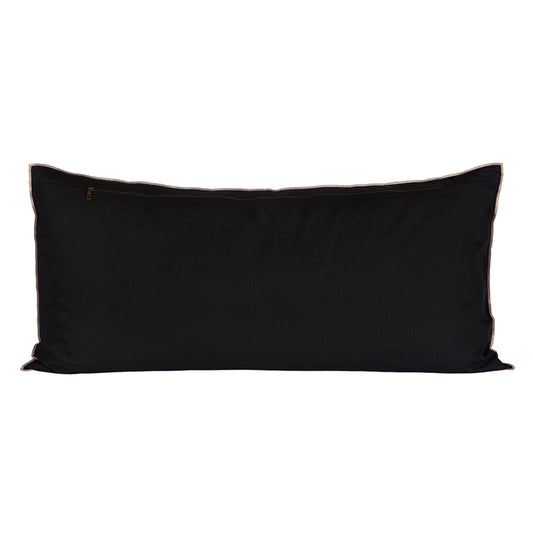 Funda Lino Chennai Noir 55x110 cm