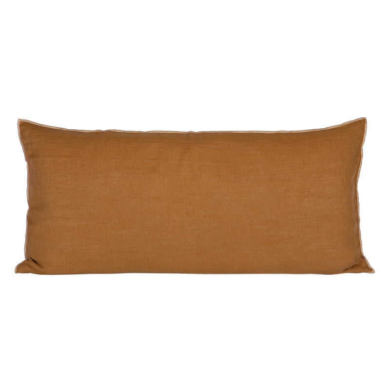 Funda Lino Chennai Tabac 55x110 cm