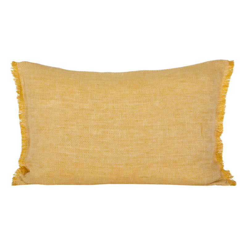 Funda Cojín Lino Cuba Paille 40x60 cm