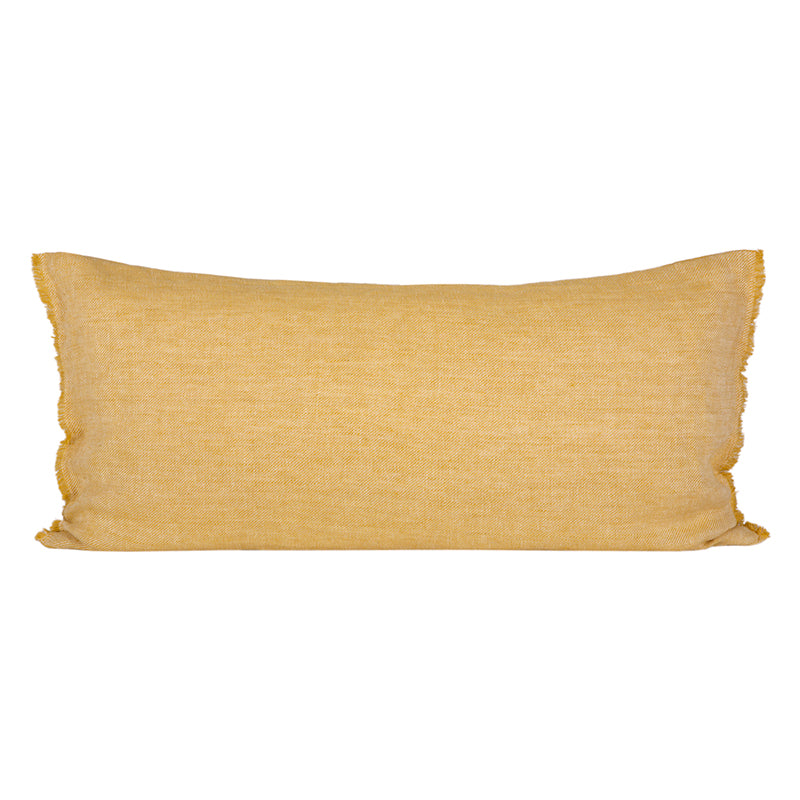 Funda Cojín Lino Cuba Paille 55x110 cm