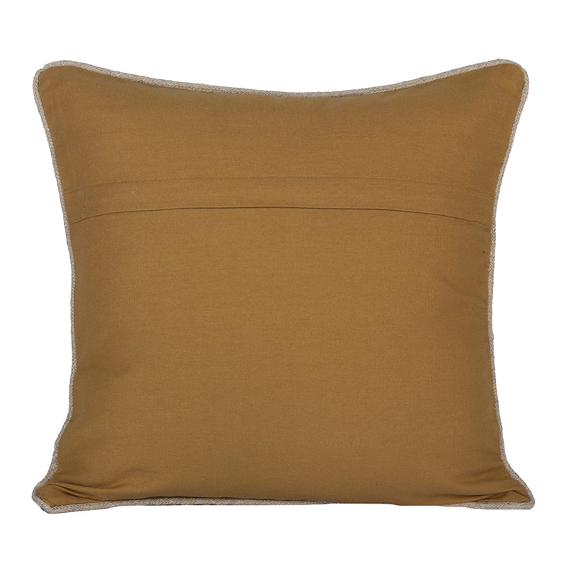 Funda Cojín Velvet Estampado Gairo Gold 45x45 cm