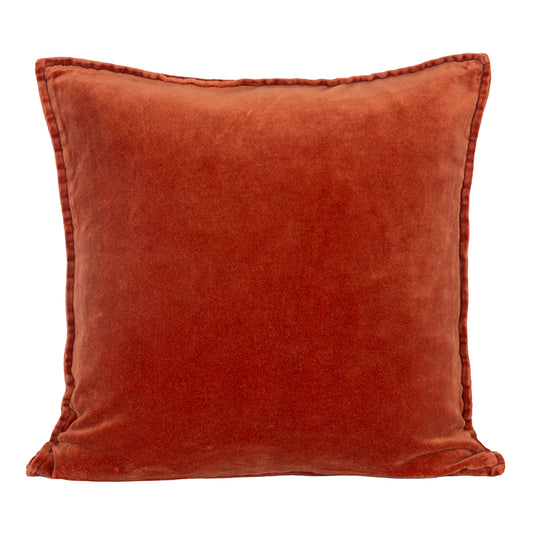 Funda Cojín Velvet Manhattan Brick 45x45 cm