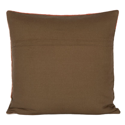 Funda Cojín Bordado Manille Kaki 45x45 cm