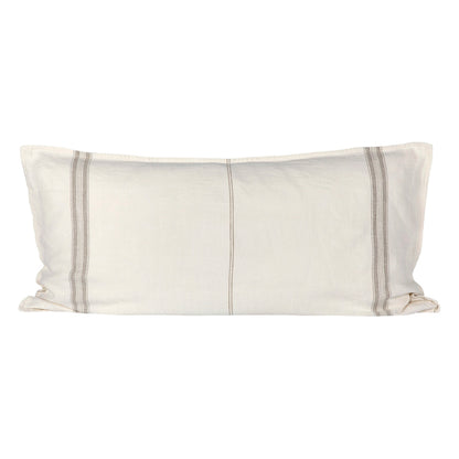 Funda Cojín Metz Marfil/Natural 55x110 cm