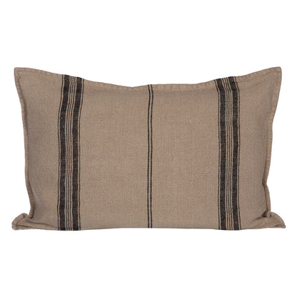 Funda Cojín Metz Natural/Negro 40x60 cm