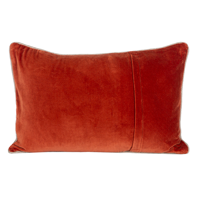 Funda Cojín Velvet New Delhi Brick 40x60 cm