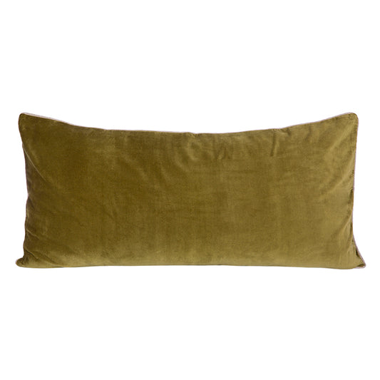 Funda Velvet New Delhi Olive 55x110 cm