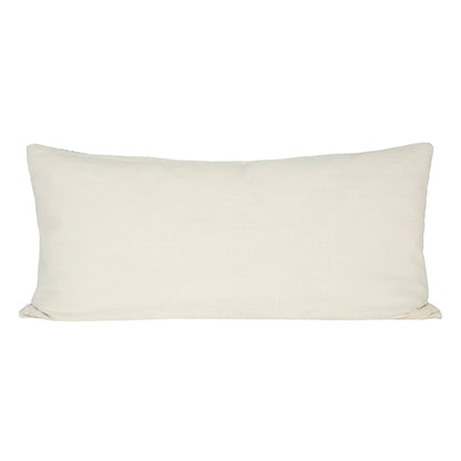 Funda Cojín Lino Nimes Marfil/Natural 55x110 cm