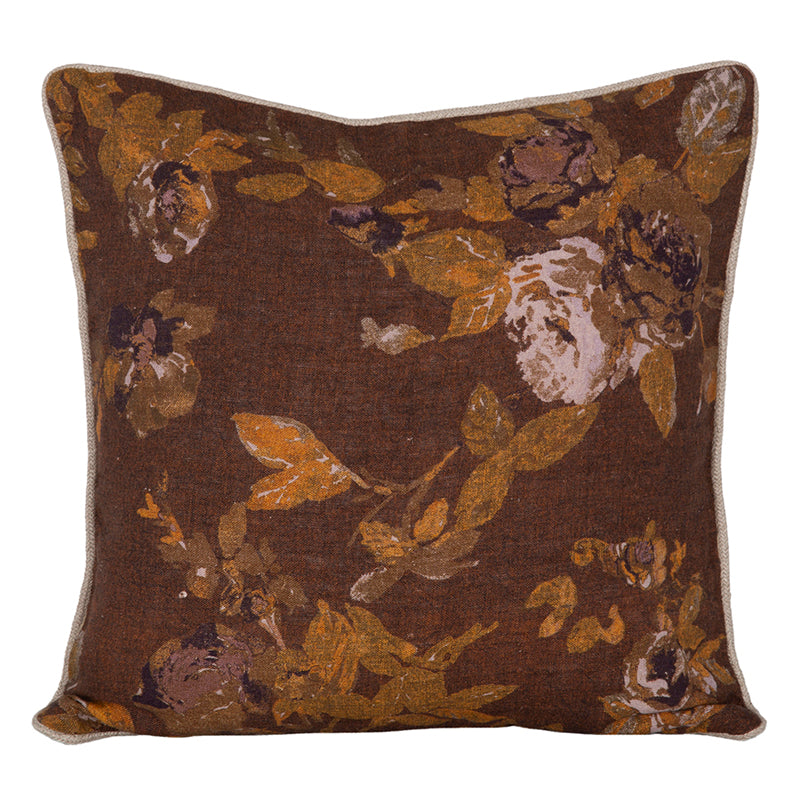 Funda Cojin Lino Oslo Gold 45x45 cm