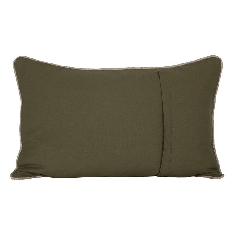 Funda Cojin Lino Oslo Kaki 40x60 cm