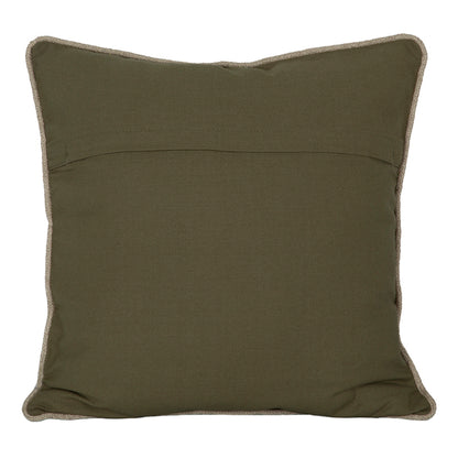Funda Cojin Lino Oslo Kaki 45x45 cm