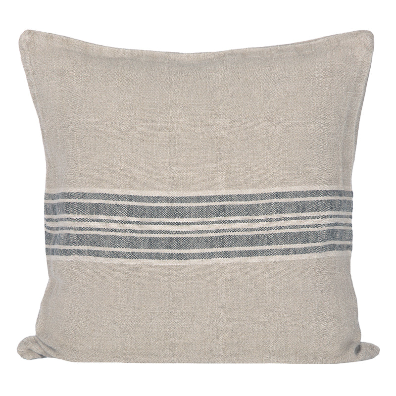 Funda Cojín Orleans Natural/Negro/Marfil 45x45 cm