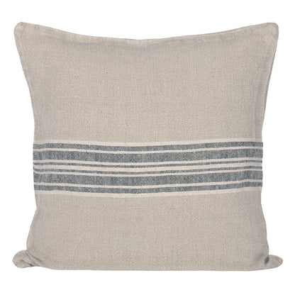 Funda Cojín Orleans Natural/Negro/Marfil 45x45 cm