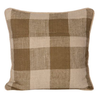 Funda Cojin Lino Palma Gold 45x45 cm
