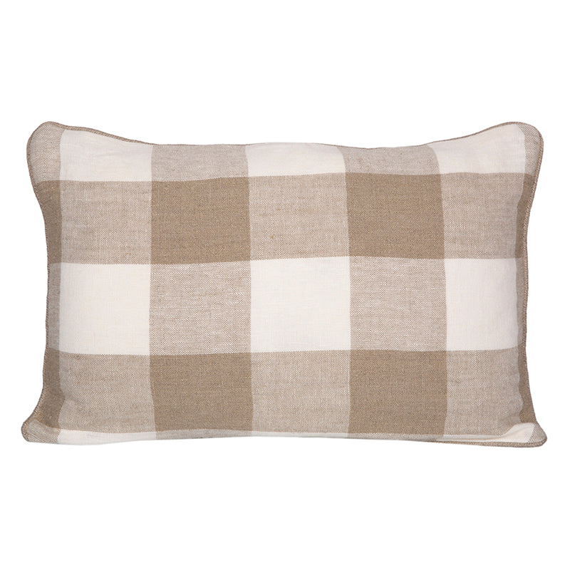 Funda Cojín Lino Palma Naturel 40x60 cm