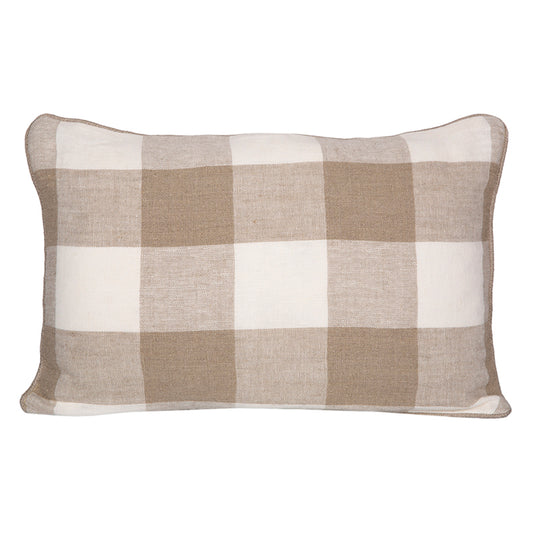 Funda Cojín Lino Palma Naturel 40x60 cm