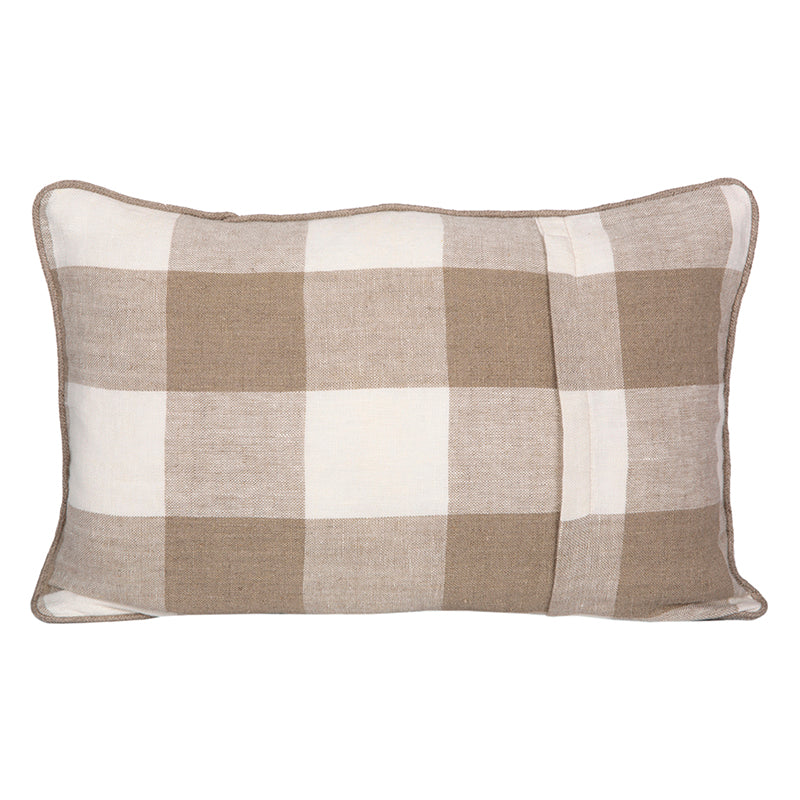 Funda Cojín Lino Palma Naturel 40x60 cm