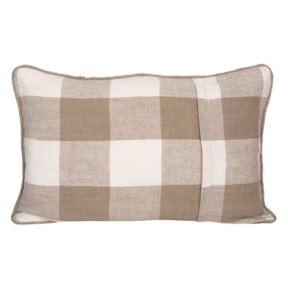 Funda Cojín Lino Palma Naturel 40x60 cm