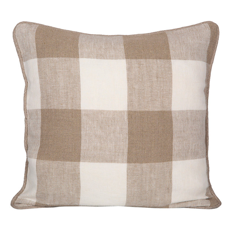 Funda Cojín Lino Palma Naturel 45x45 cm