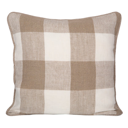 Funda Cojín Lino Palma Naturel 45x45 cm