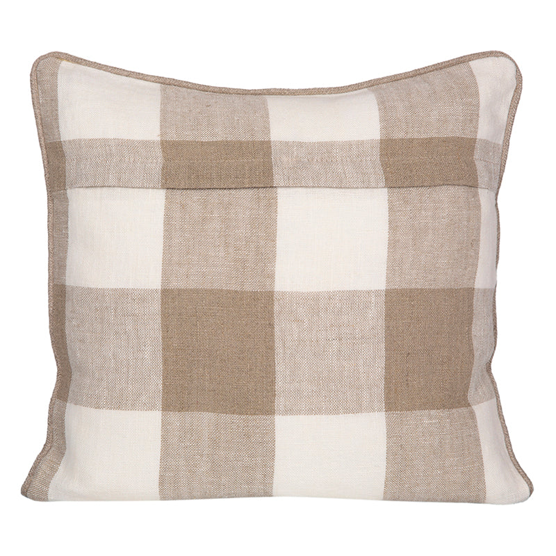 Funda Cojín Lino Palma Naturel 45x45 cm