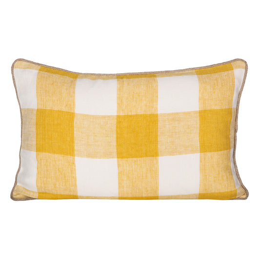 Funda Cojín Lino Palma Paille 40x60 cm