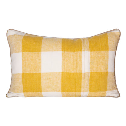 Funda Cojín Lino Palma Paille 40x60 cm