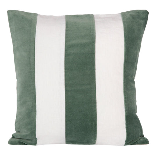Funda Cojín Lino Velvet Perth Celadon 45x45 cm
