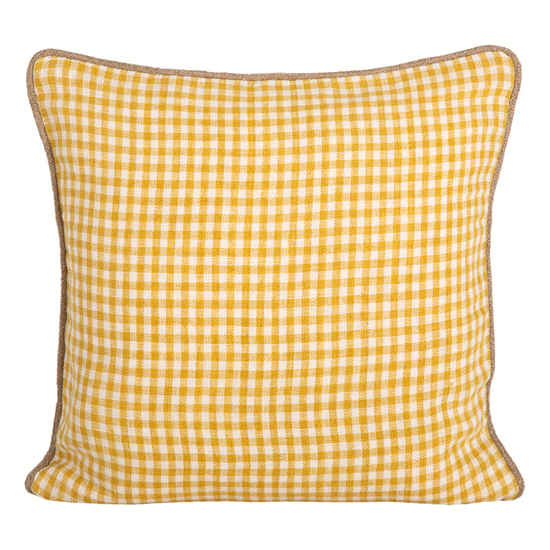Funda Cojín Lino Piana Paille 45x45 cm