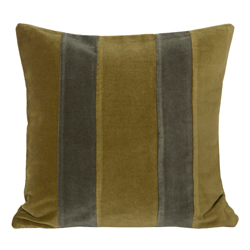 Funda Cojín Velvet Rio Kaki 45x45 cm