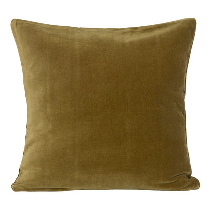 Funda Cojín Velvet Rio Kaki 45x45 cm