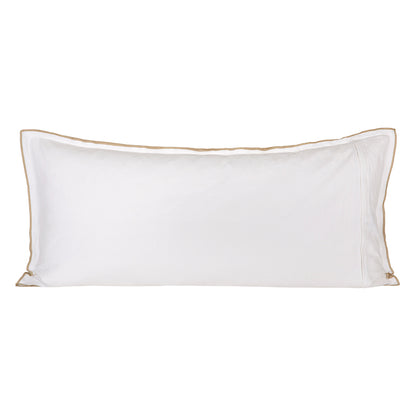 Funda Cojín Lino Seoni Blanc 55x110 cm