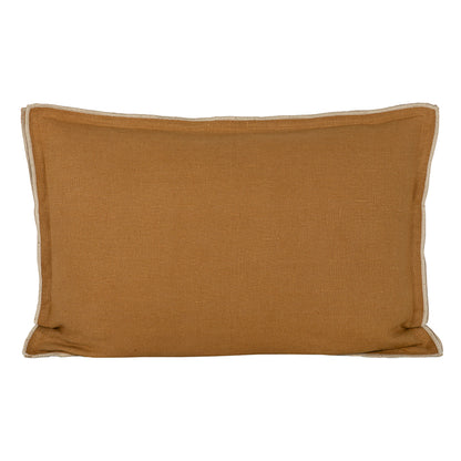 Funda Cojín Lino Seoni Tabac 40x60 cm