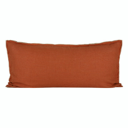Funda Cojín Lino Seoni Terre Brulee 55x110 cm