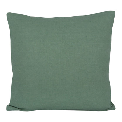 Funda Cojín Lino Bordado Skagen Celadon 45x45 cm