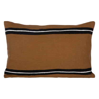 Funda Cojin Lino Bordado Skagen Gold 40x60 cm